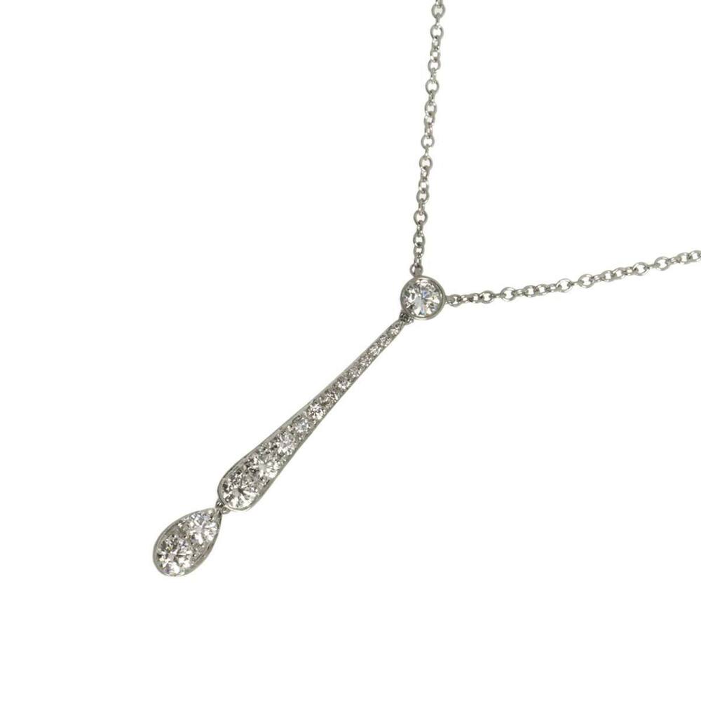 Tiffany & Co. Jazz Drop Diamond Necklace, 38cm, Platinum (Pt)
